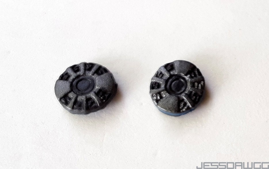 1/6 Disc bombs from Black Widow figure MMS178 by Hot Toys The Avengers movie 12&Prime;