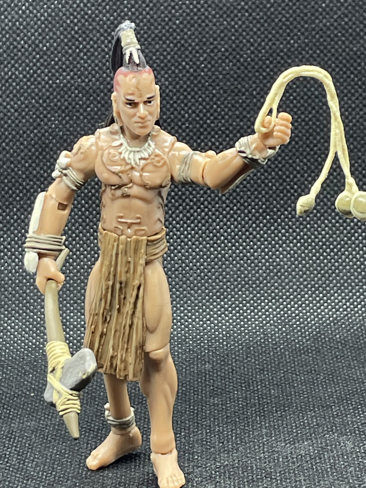 ⚡️Hasbro Indiana Jones Figure Ugha Warrior Kingdom Skull W/Accessories 3.75&Prime;