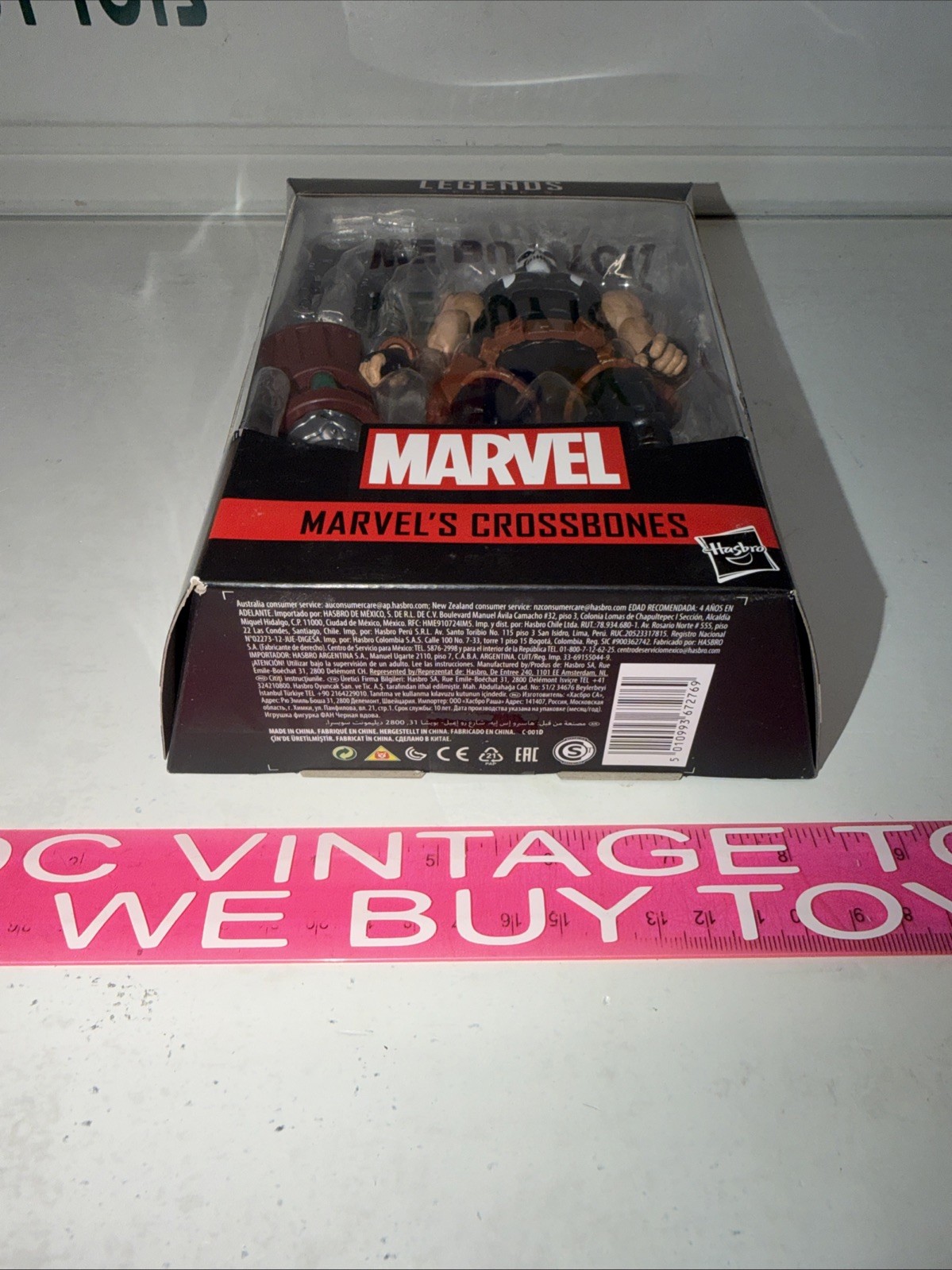 Marvel Legends Series Crossbones with BAF Crimson Dynamo Hasbro 6” Action Figure