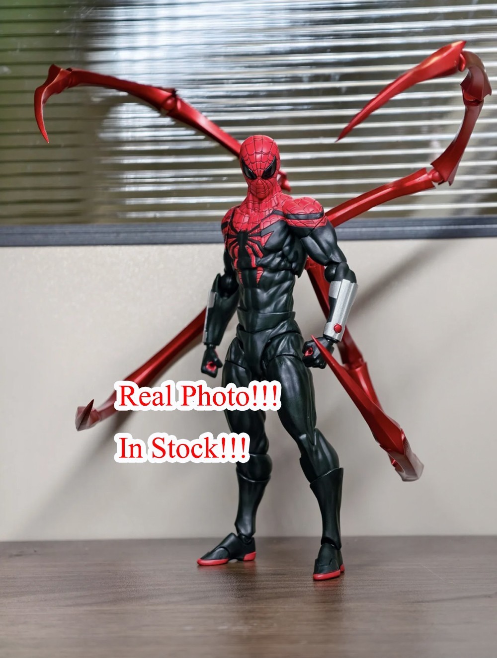In Stock Mess Toys Superior Spider-Man Doctor Octopus Action Figure Toy NEW 6IN