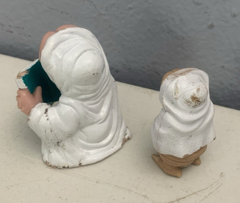 1982-88 E.T. The Extra-Terrestrial PVC Figures Bed Time Stories Qty 2 Toys