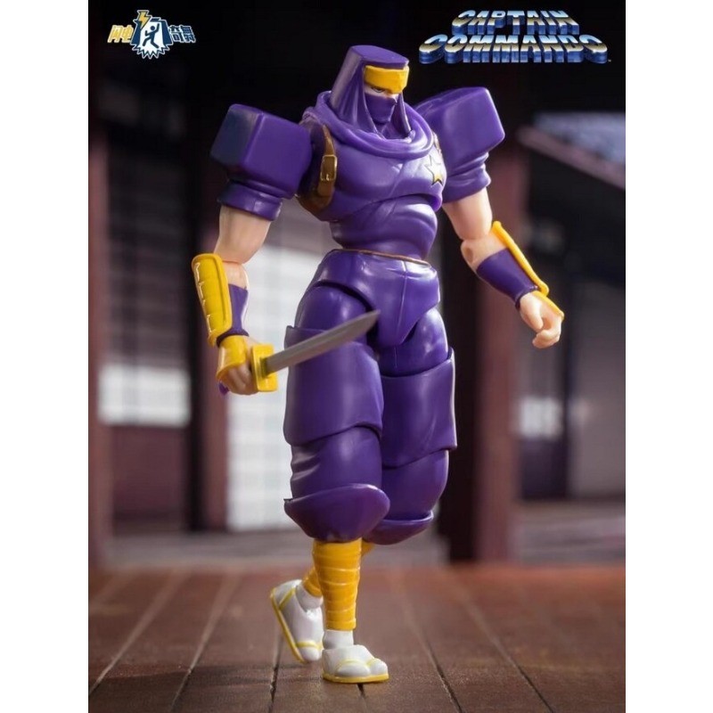 1PCS 52Toys Captain Commando Mack Captain Giuzu Baby Head 3.7&Prime; Action Figure