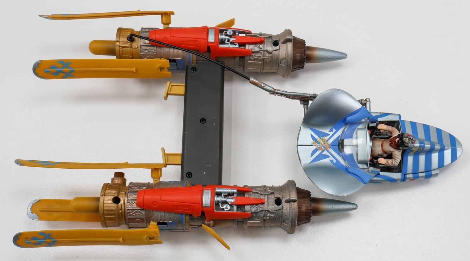 Star Wars Episode I Anakin&rsquo;s Podracer Ship Incomplete With Action Figure 1998