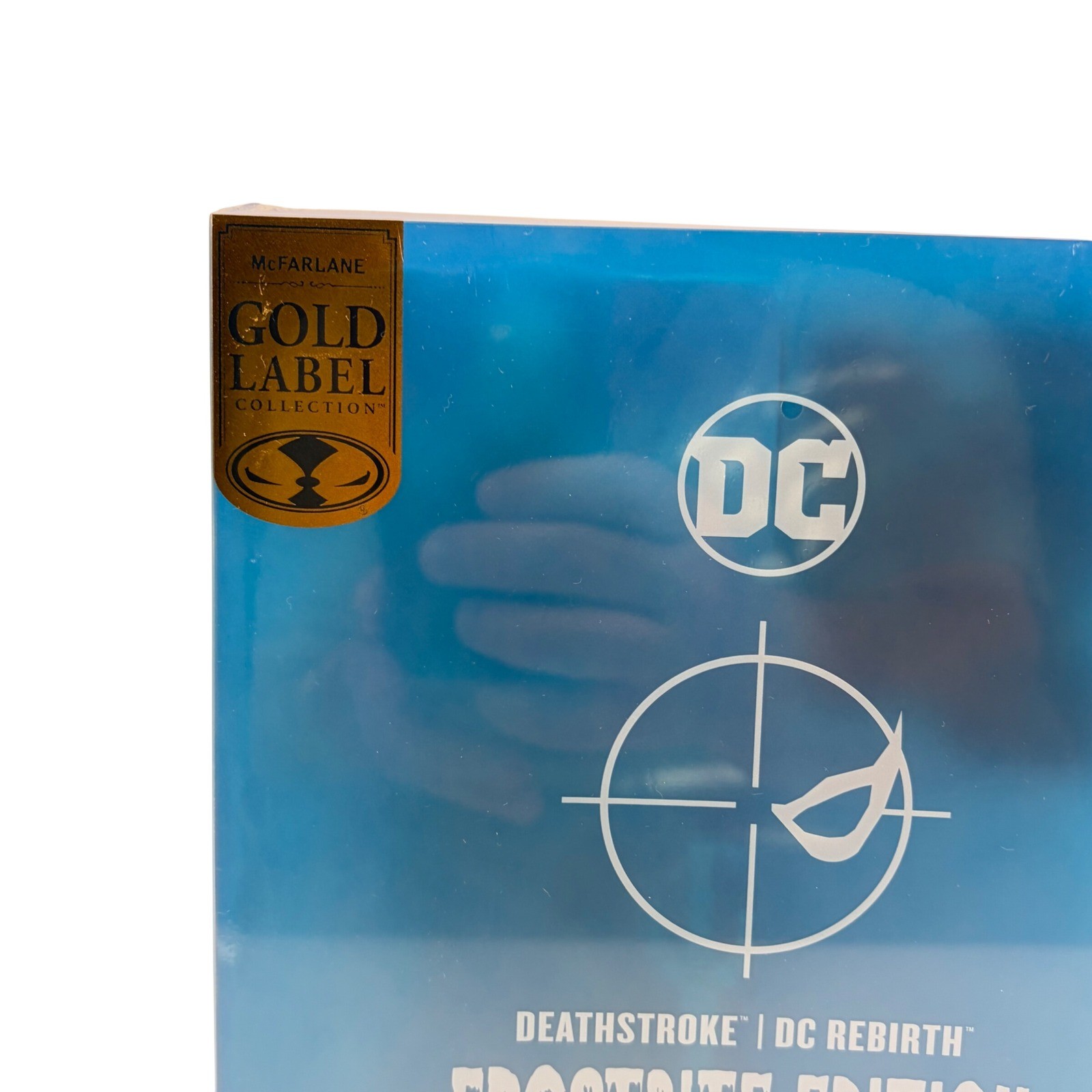 McFarlane DC Multiverse Deathstroke Frostbite Edition Gold Label GameStop 1/5000