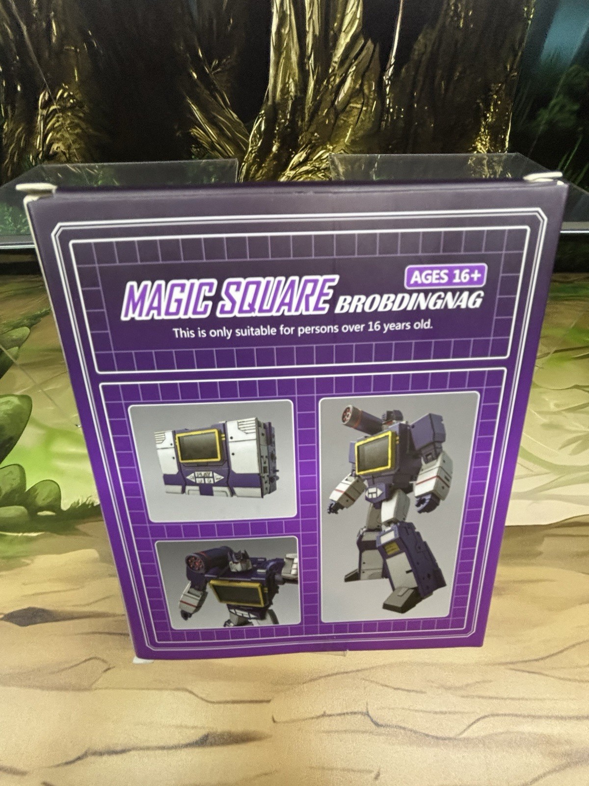 MAGIC SQUARE MS B27M SOUNDWAVE VOICE RIPPLE & LaserBeak MS TOYS Complete