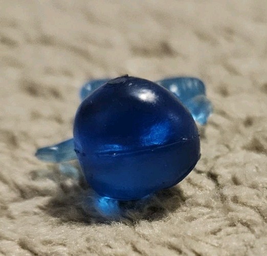 Mini Alien Figure 1 Inch Tall Blue