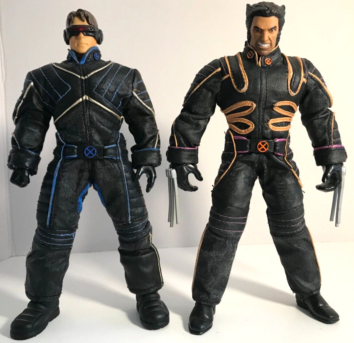 10&Prime; Wolverine Hugh Jackman Cyclops X-Men Figures Deadpool Toy Biz Unique Figures