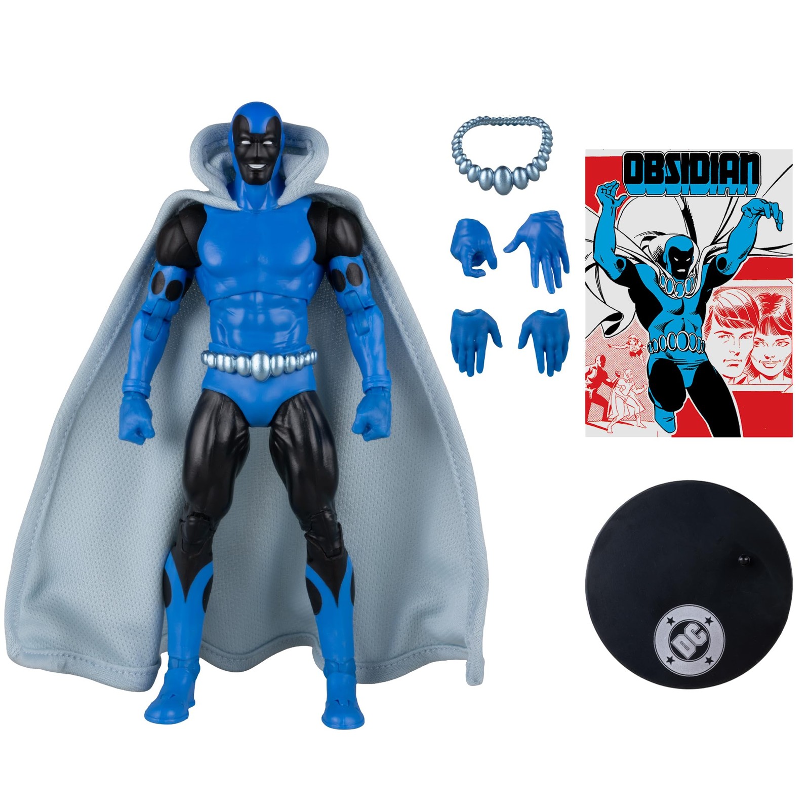 DC Direct Action Figure Obsidian Infinity Inc #16 Chase Gold Label 18 cm