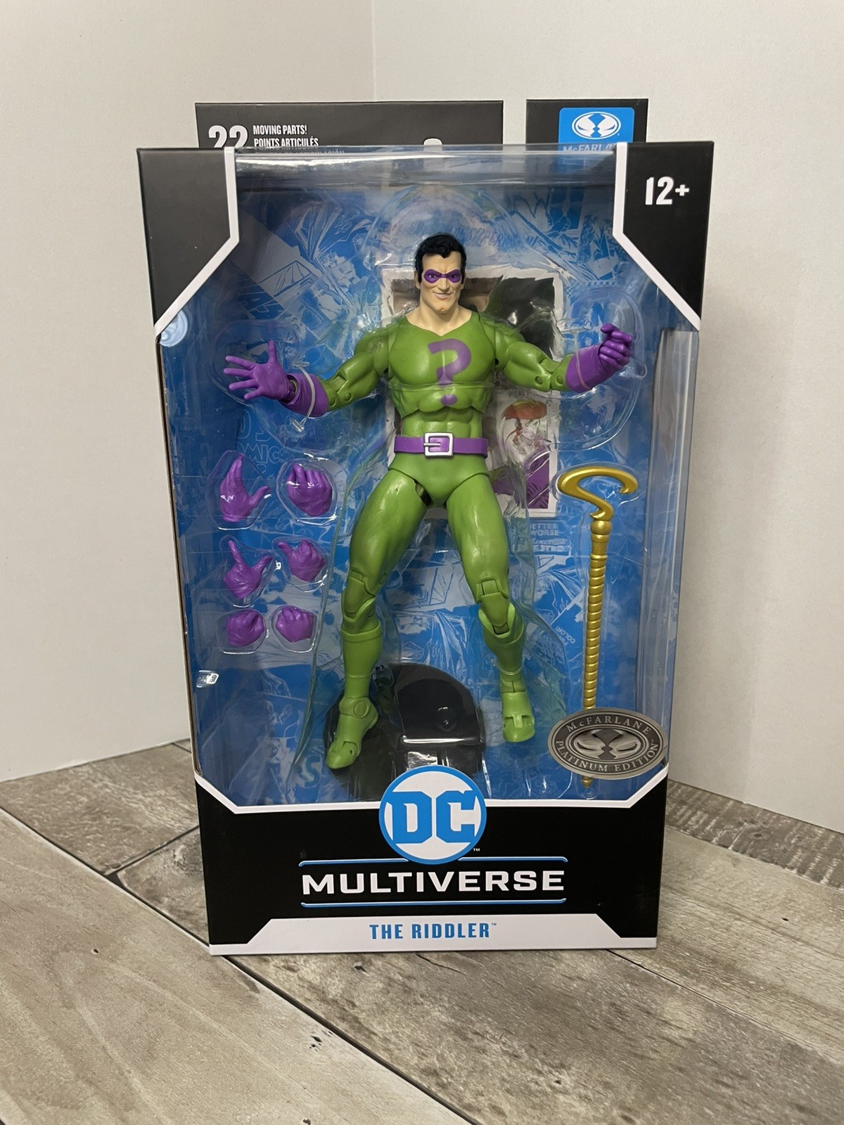 McFarlane DC Multiverse The Riddler DC Classic 7” Platinum Edition Figure NEW