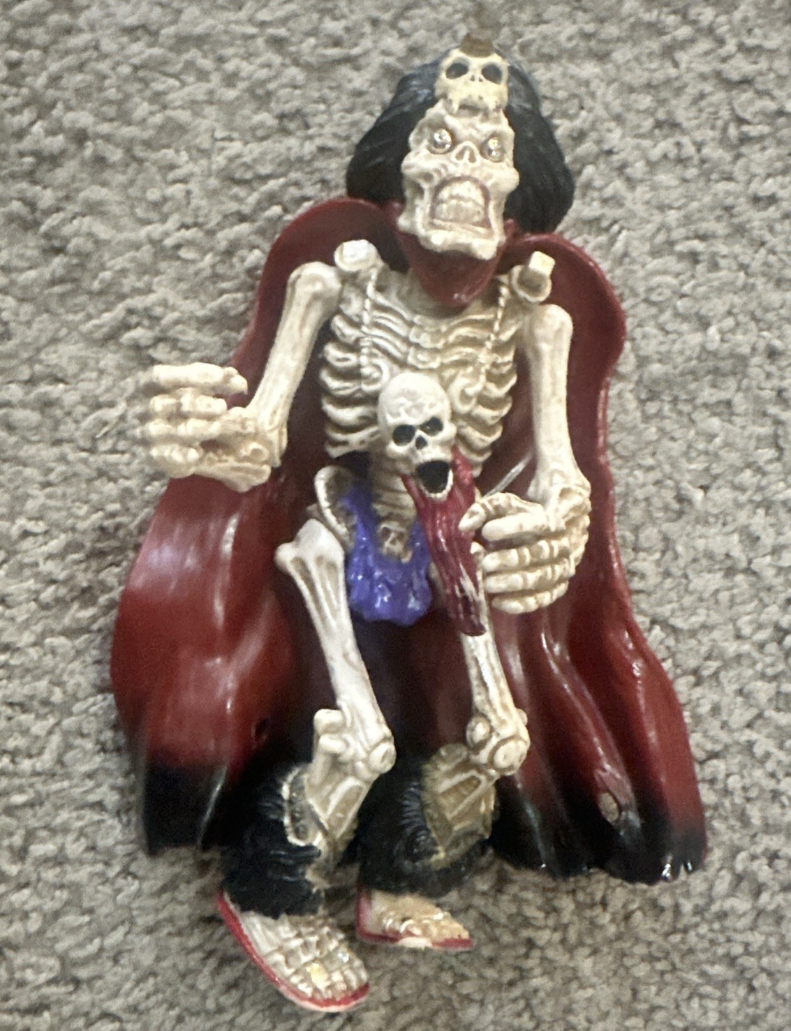 90’s Playmates Skeleton Warriors Baron Dark Action Figure Collectible Vintage
