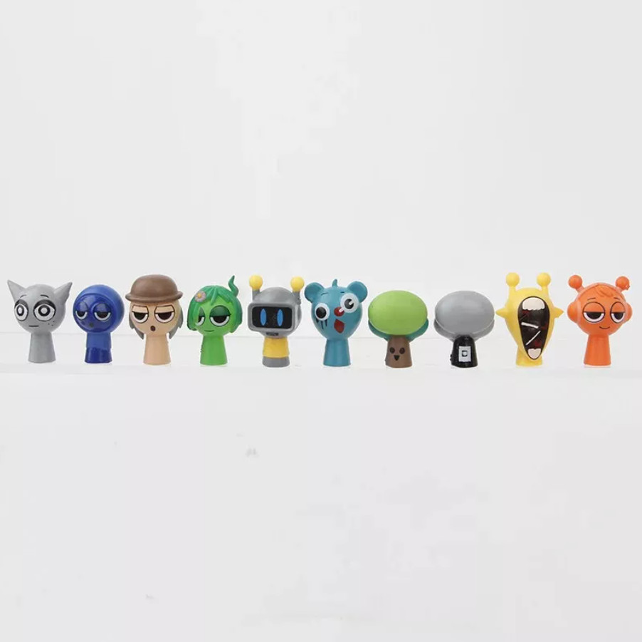 48pcs set Sprunki Model Toy Game Action Figures Toy Birthday Gift NEW