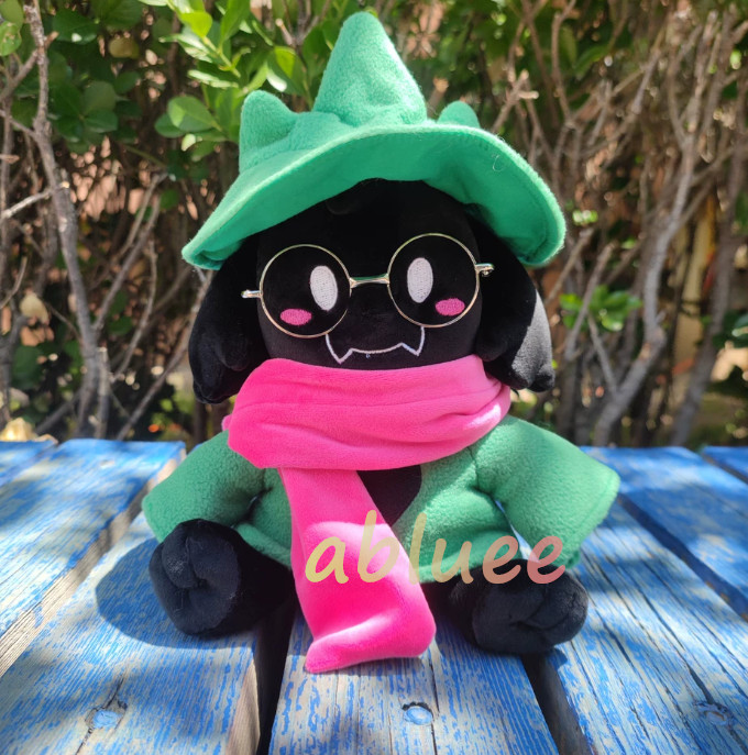 Fangamer Ralsei DeltArune Black Plushie Toy Plush Stuffed Doll Kids Gift 30CM