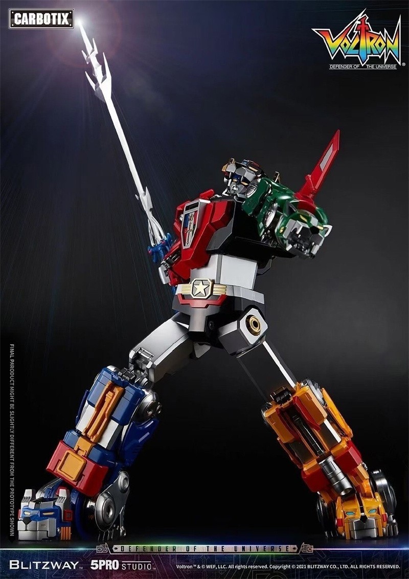 Blitzway x 5PRO Studio 5PRO-CA-10401 Voltron Defender of the Universe Model Toy