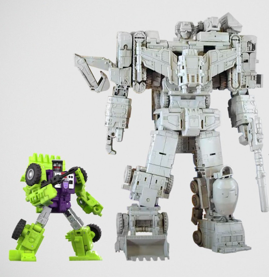 TRANSFORMERS STUDIO SERIES 86 CONSTRUCTICON SCRAPPER FOR LEFT LEG OF DEVASTATOR!