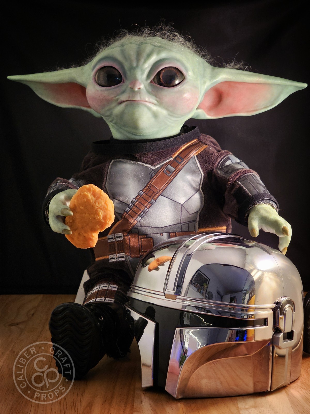 Rubber Chicken Nugget For Hot Toys Sideshow 1/1 Scale Mandalorian Grogu Figure!
