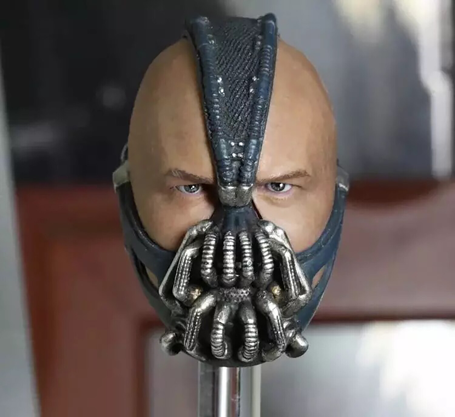 1/6 Scale Mask Bane Tom Hardy Head Carving Sculpt Model Toys
