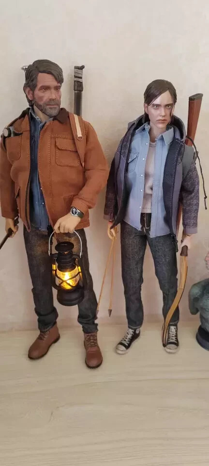 In Stock New LSK-08 1/6 The Last of Us JOEL & ELLIE Collectible Action Figure