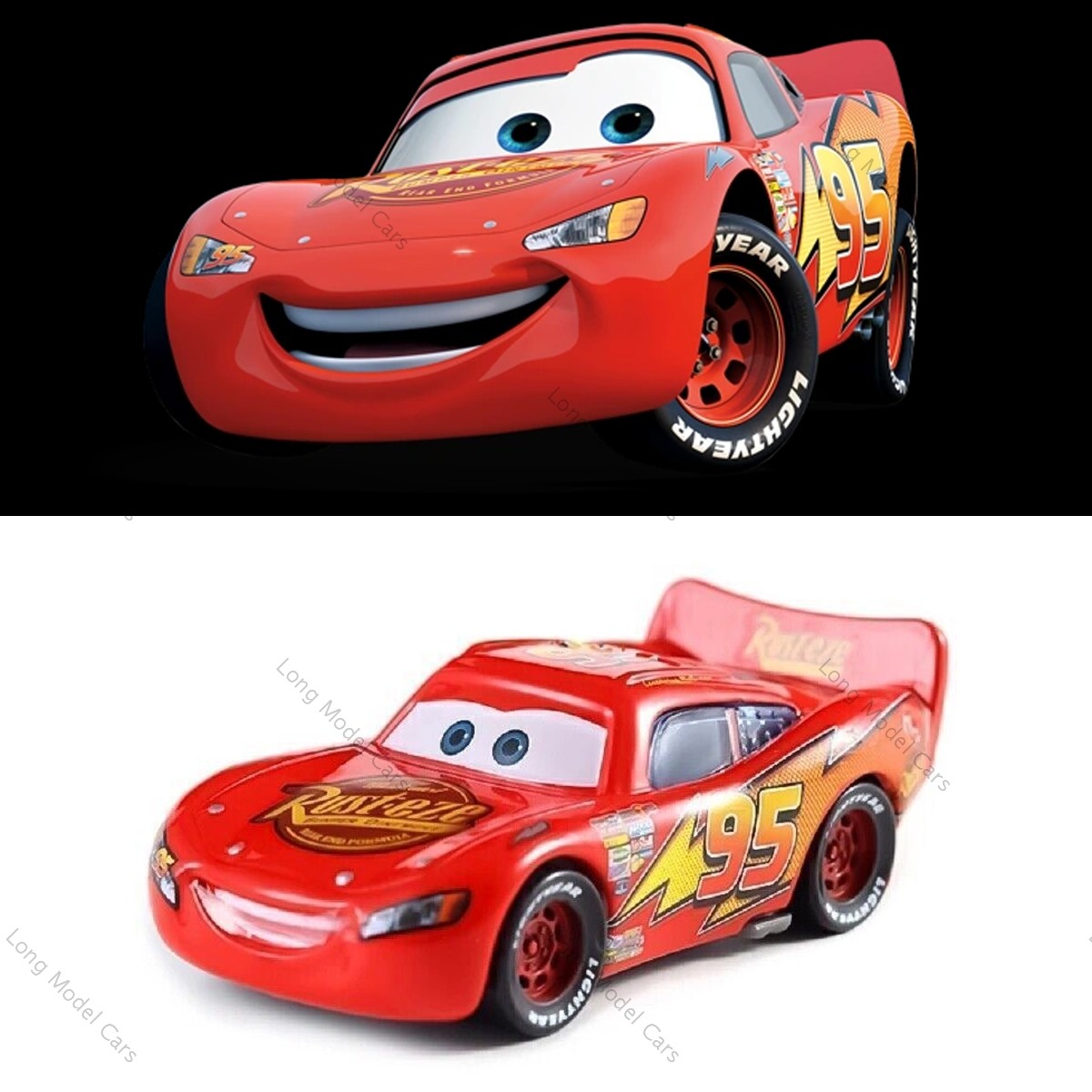 Disney Pixar Cars Movie Lightning Sally Mater Mater Flo Ramone Alloy Model Gifts