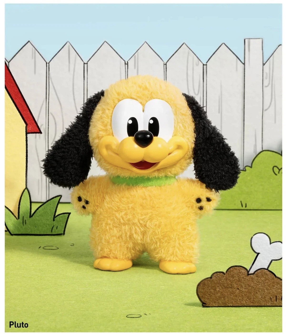 POP MART x Mickey Family Cute Together Keychain Series Keychain -Pluto confirmed