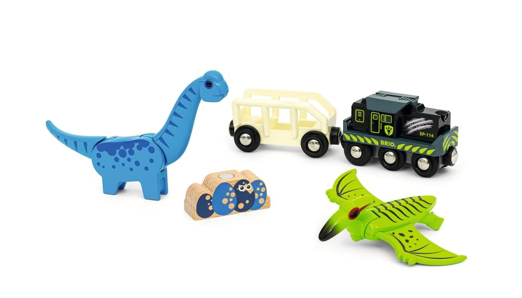 World – 36096 Dinosaur Battery Train | Toy Train for Aged 3 Years Up