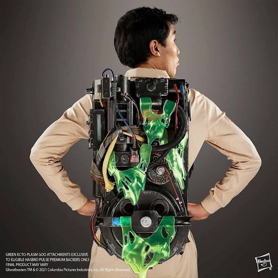 Haslab Ghostbusters Early Bird Green Slime Proton Pack Plasma Series. New