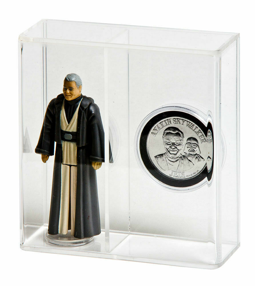 1 x GW Acrylic Display Case – Star Wars Action Figure and Coin Case (AFC-008)