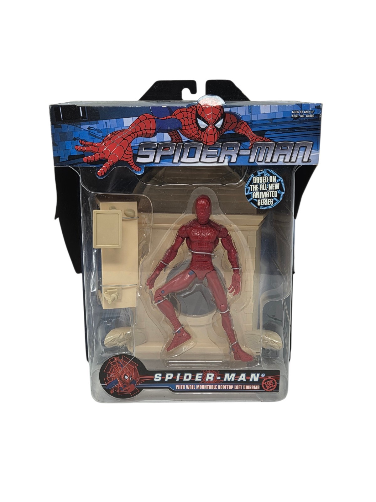 Prototype Test Shot Mock Up Marvel Toy Biz Animated Spider-Man MTV Figure 2003
