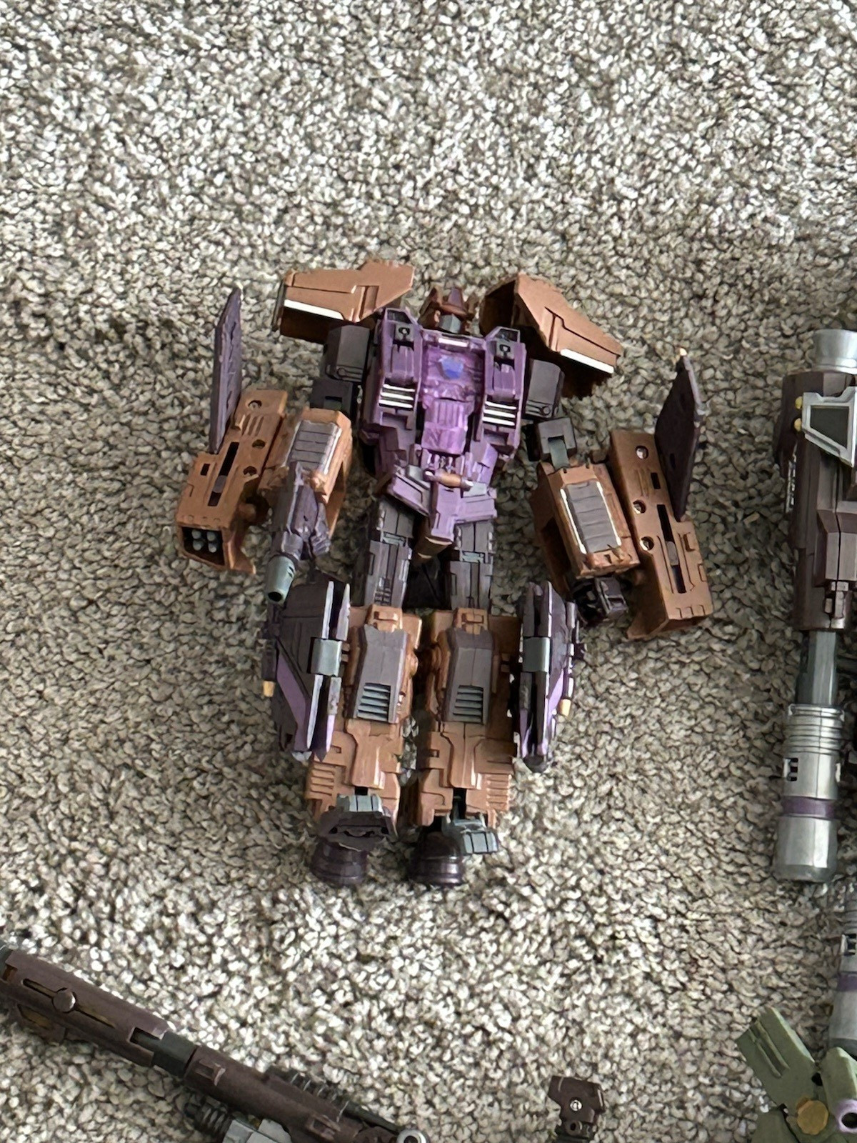 Warbotron WB01-05 3rd Party Bruticus/Combaticons Complete Loose No Box Display