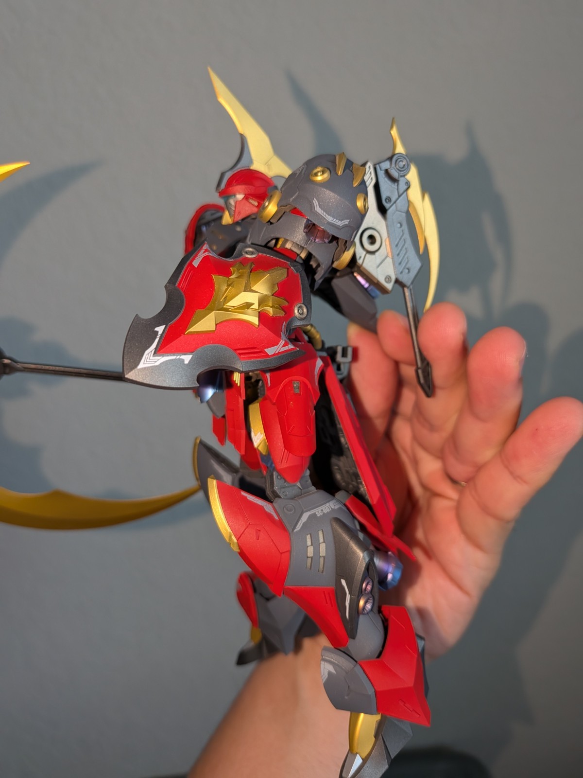 SNAA BE 1/144 SC-007 Iron Sickle – Model Kit Built Painted