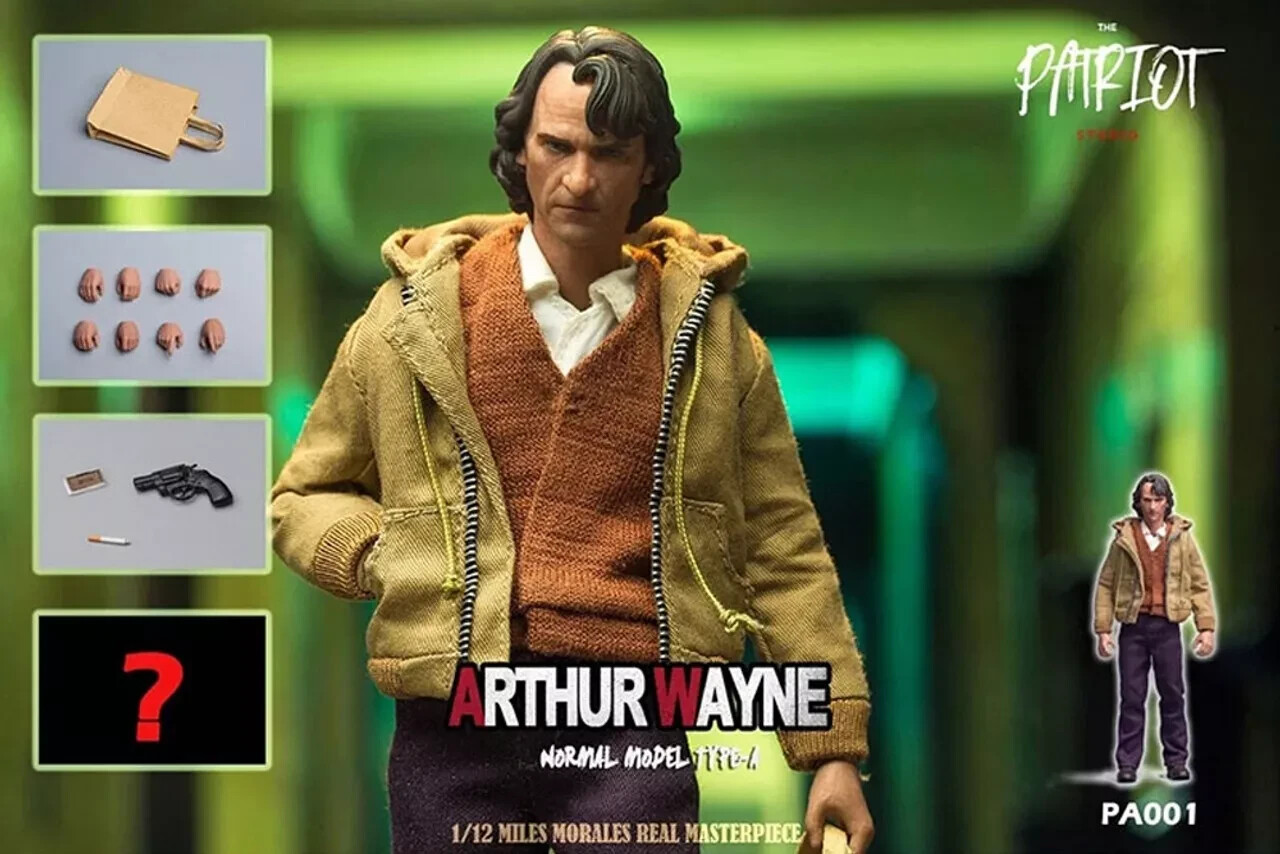 New Patriot Studio 1/12 The Joker Arthur Fleck 6&Prime; Action Figure