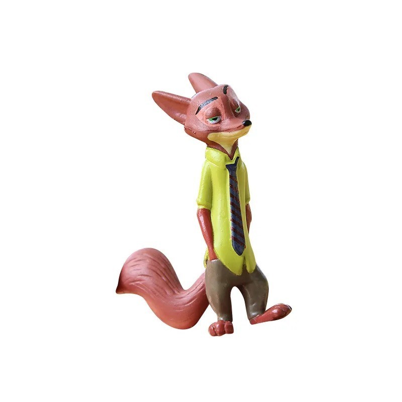 Zootopia Animals Dolls Figures Cake Topper Party Toys Gift – 12 Pcs Set