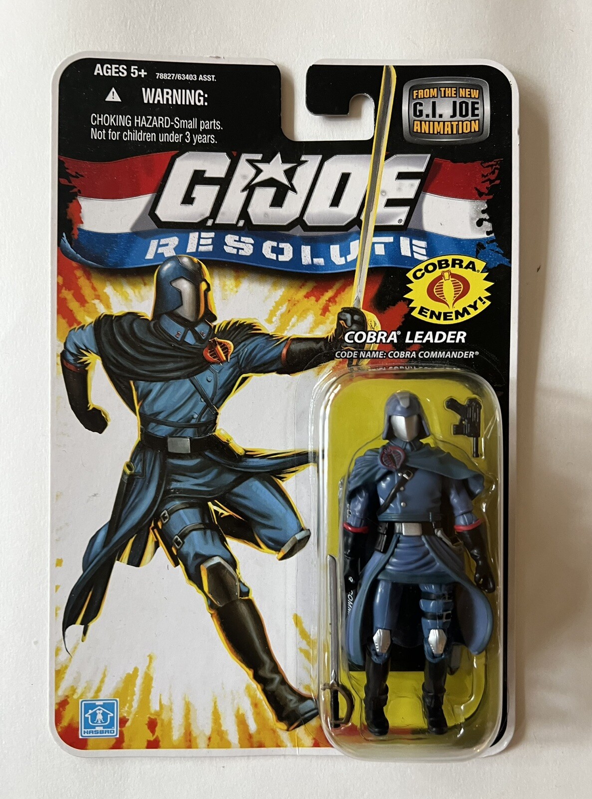 GI Joe cobra Commander Resolute