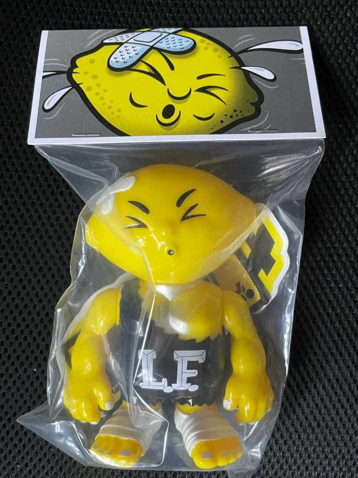 AntiSocial Low flyers FC Slingshot Sour Lemon Sofubi Soft Vinyl Figure New OG