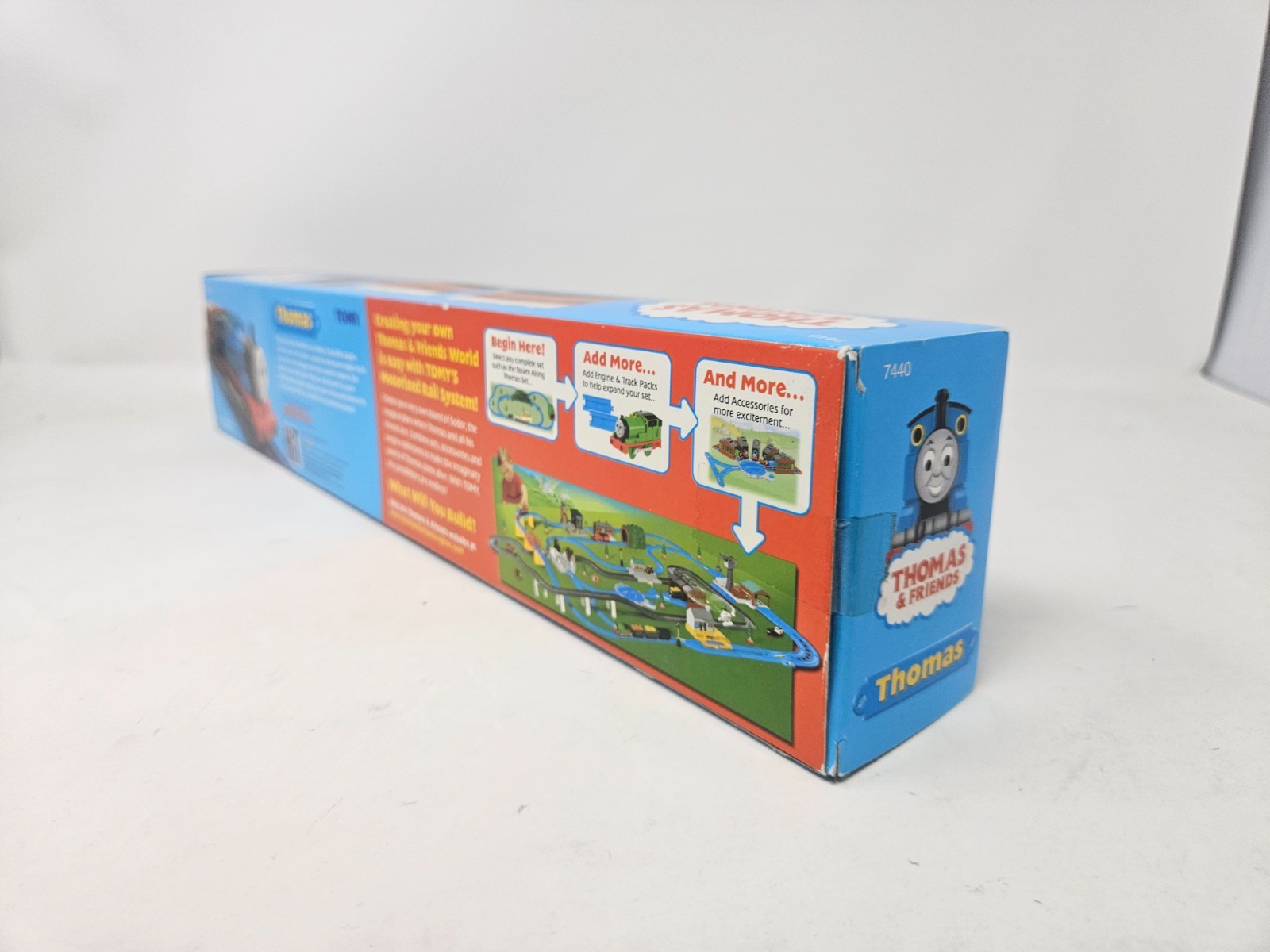Thomas & Friends Trackmaster Motorized Road Rail Thomas Annie Clarabel READ NEW