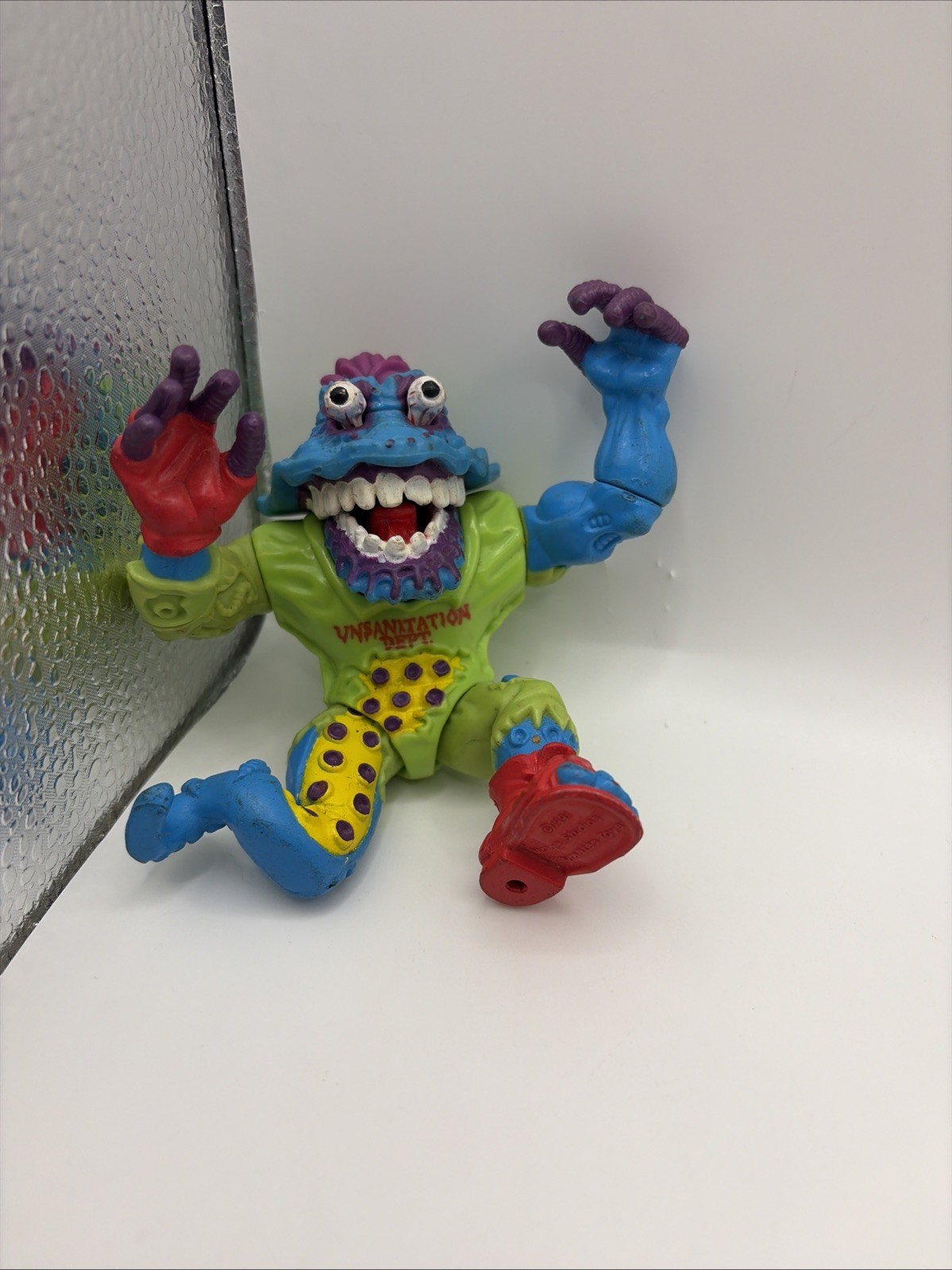 TMNT Vintage 1991 Teenage Mutant Ninja Turtles Wyrm Action Figure Playmates