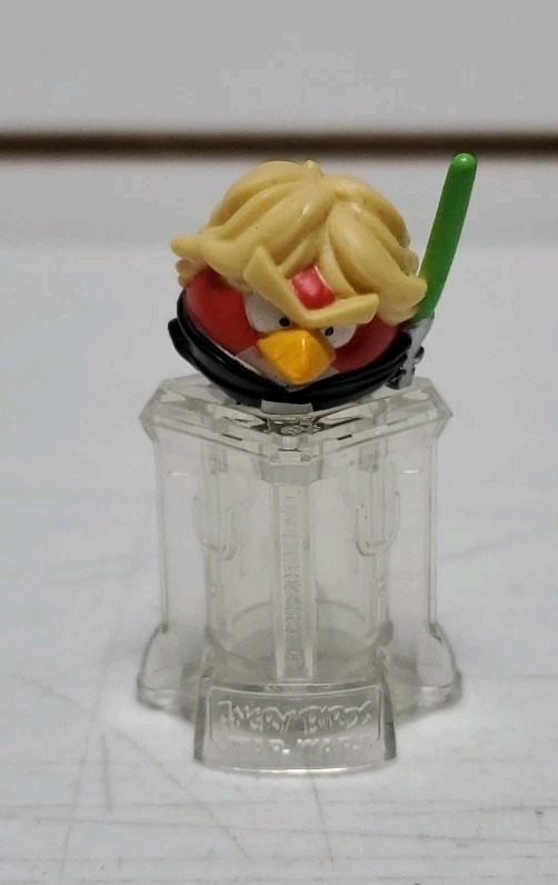 Star Wars, Angry Birds (Telepods, QR) Jedi Luke Skywalker Jedi & Pedestal *READ*