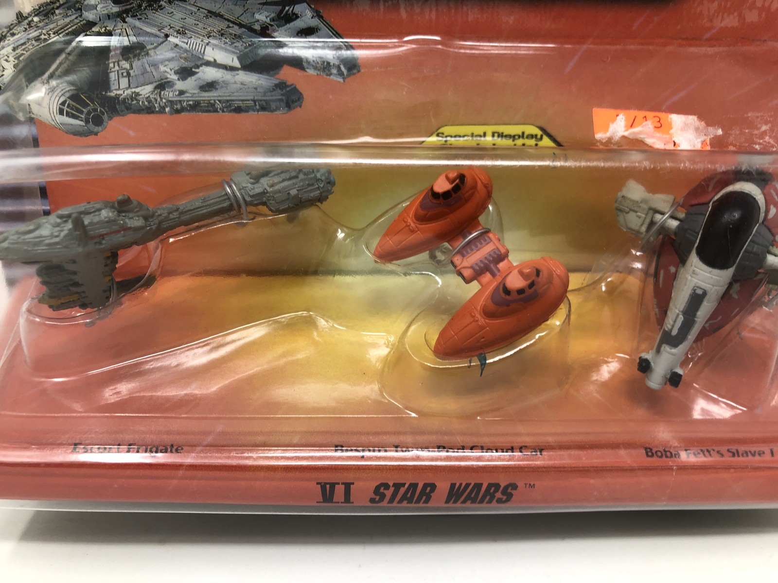 Star Wars Year 1997 Micro Machines Collection 6 Micro Vehicles – Escort Frigate,
