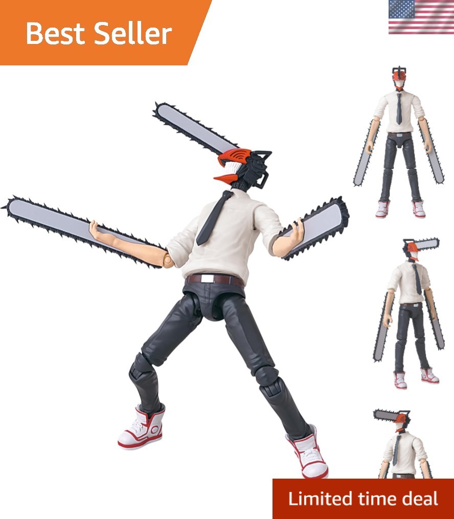 Brand New Chainsaw Man Action Figure – 6.5 Inches – Chainsaw Man – Anime