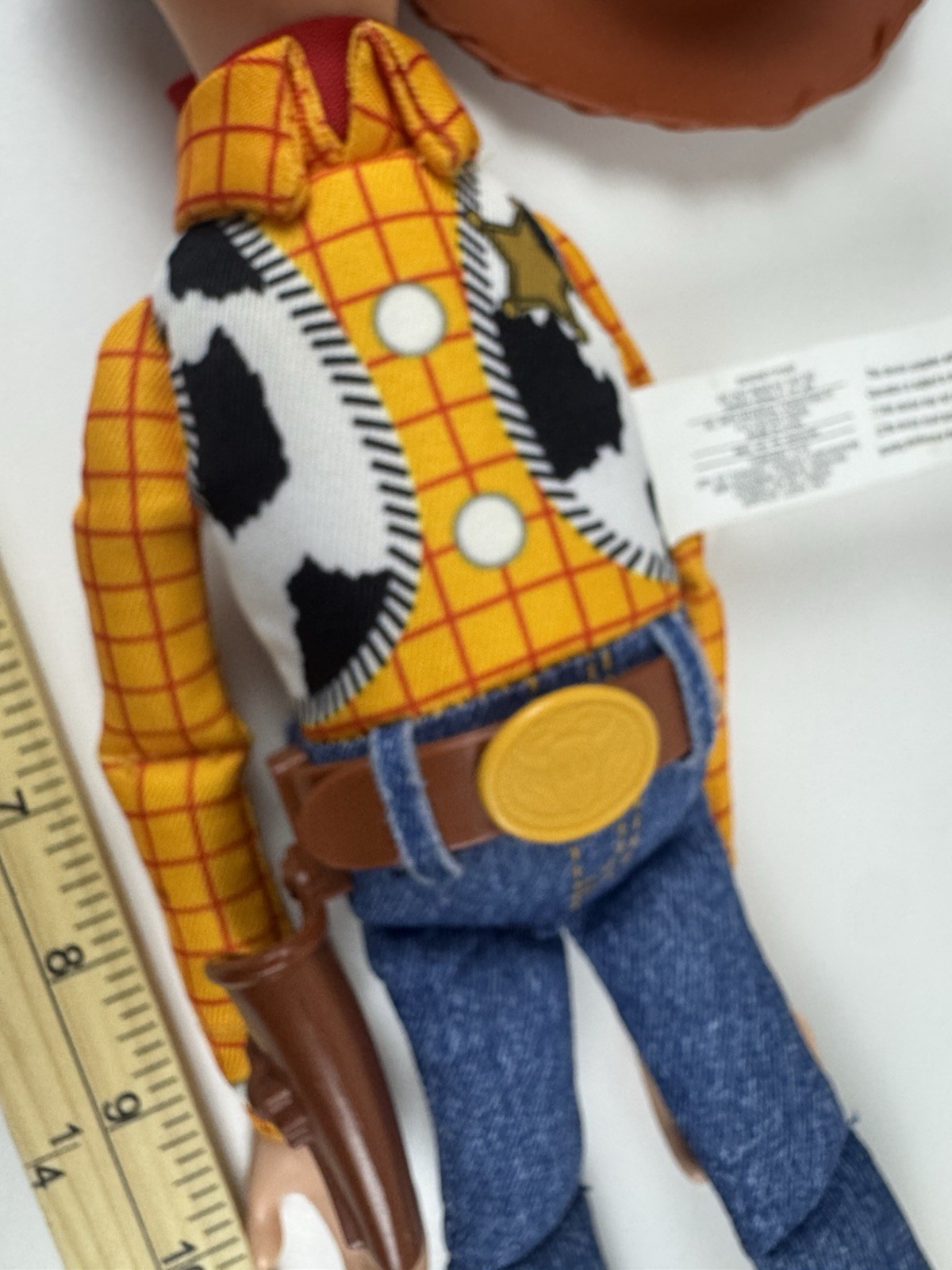 Disney Pixar Toy Story 15&Prime; Woody Push Belly, Bullseye, Slinky & Forky *Read