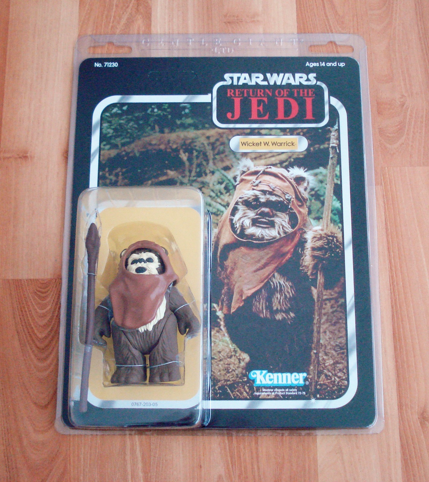 Star Wars Gentle Giant Jumbo 12&Prime; WICKET W WARRICK Ewok Action Figure Vintage
