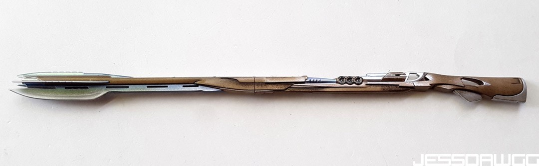 1/6 Chituari Alien Rifle gun Black Widow figure MMS178 Hot Toys The Avengers 12&Prime;
