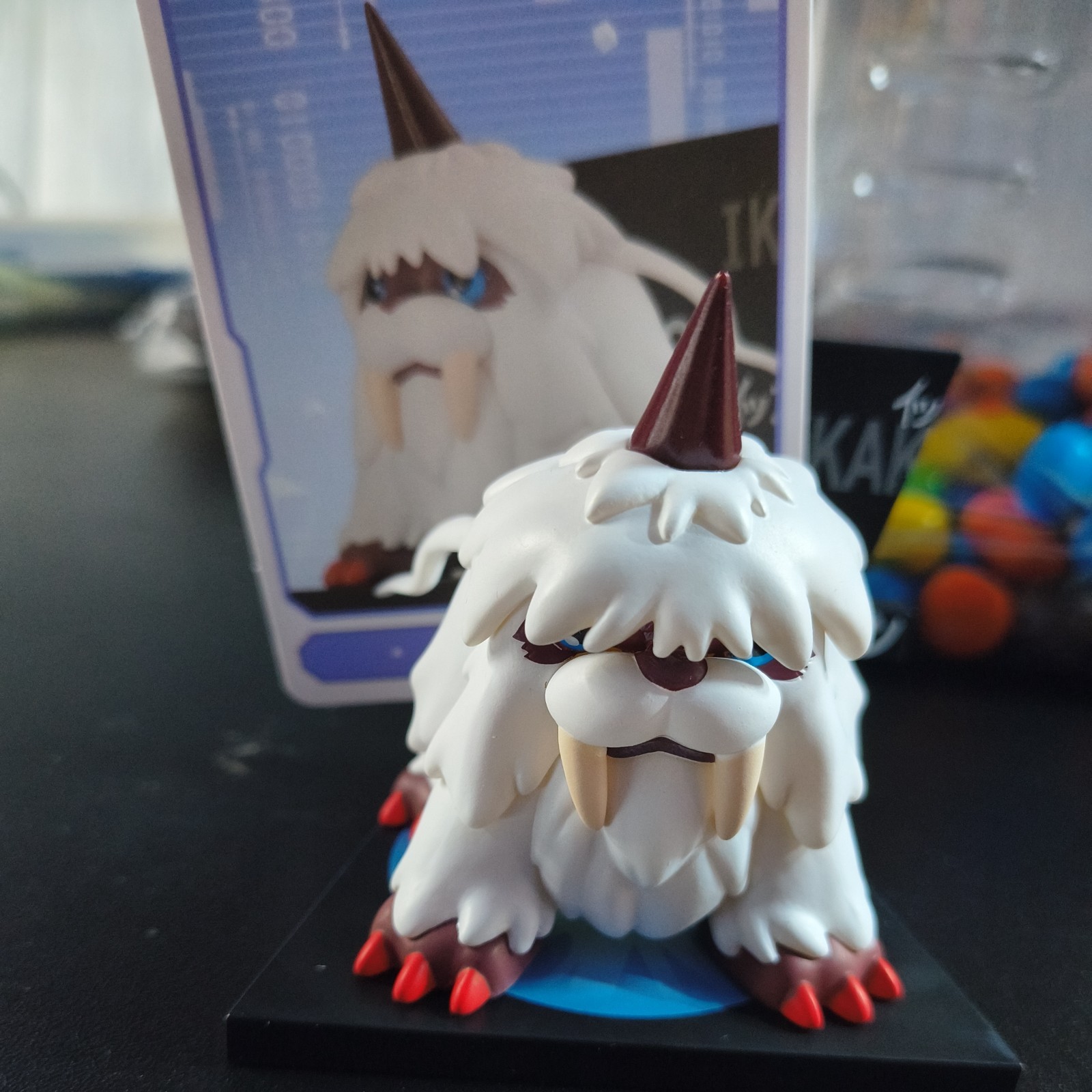 Pop Mart Digimon Adventure Fridge Magnet Series Figure Open Blind Box -Ikkakumon