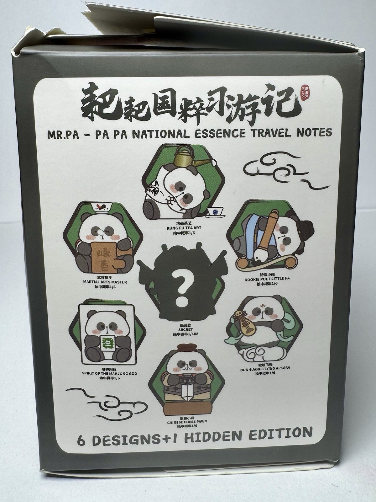 TOYCITY MR.PA National Essence Travel Notes Series Confirmed Blind Box Toy Gift