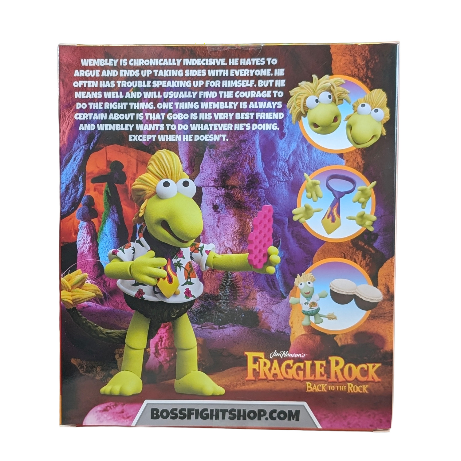 Wembley Fraggle Rock Action Figure Wave 2 Boss Fight Studio GoFigment