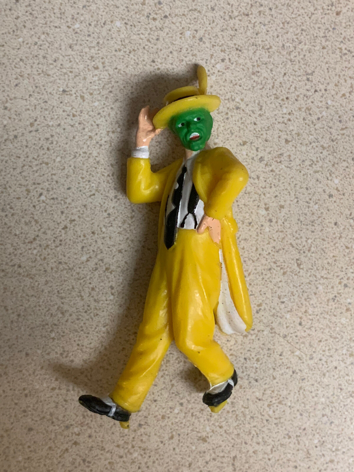 The Mask PVC Figure 1994 Applause 3.25&Prime; Cake Topper Age 3 And Up Vintage