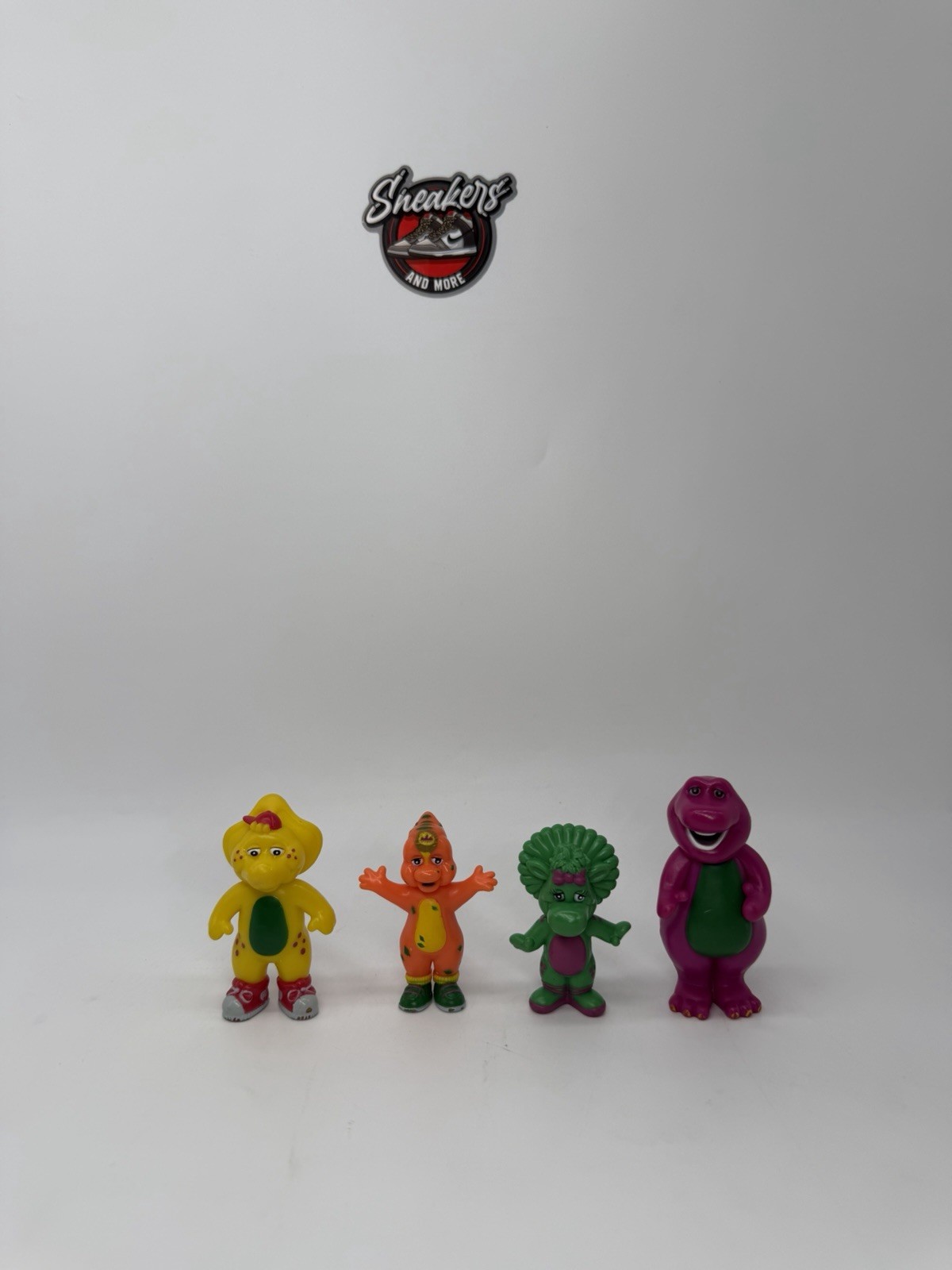 Barney And Friends Dinosaur Figure Set Cousin Riff Baby Bop BJ Lyons Toy Vintage