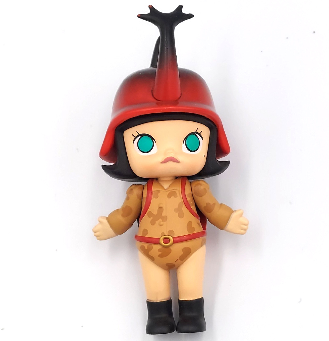 Pop Mart Kennyswork Molly Bugs Mini Figure Rhinoceros Beetle 4&Prime; mint condition