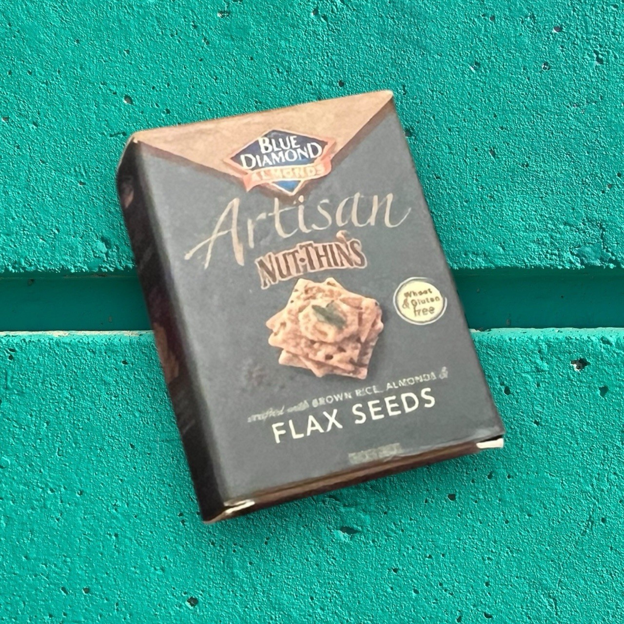 Zuru Mini Brands Series 2 Blue Diamond Artisan Nut-Thins Flax Seeds Nut Thins