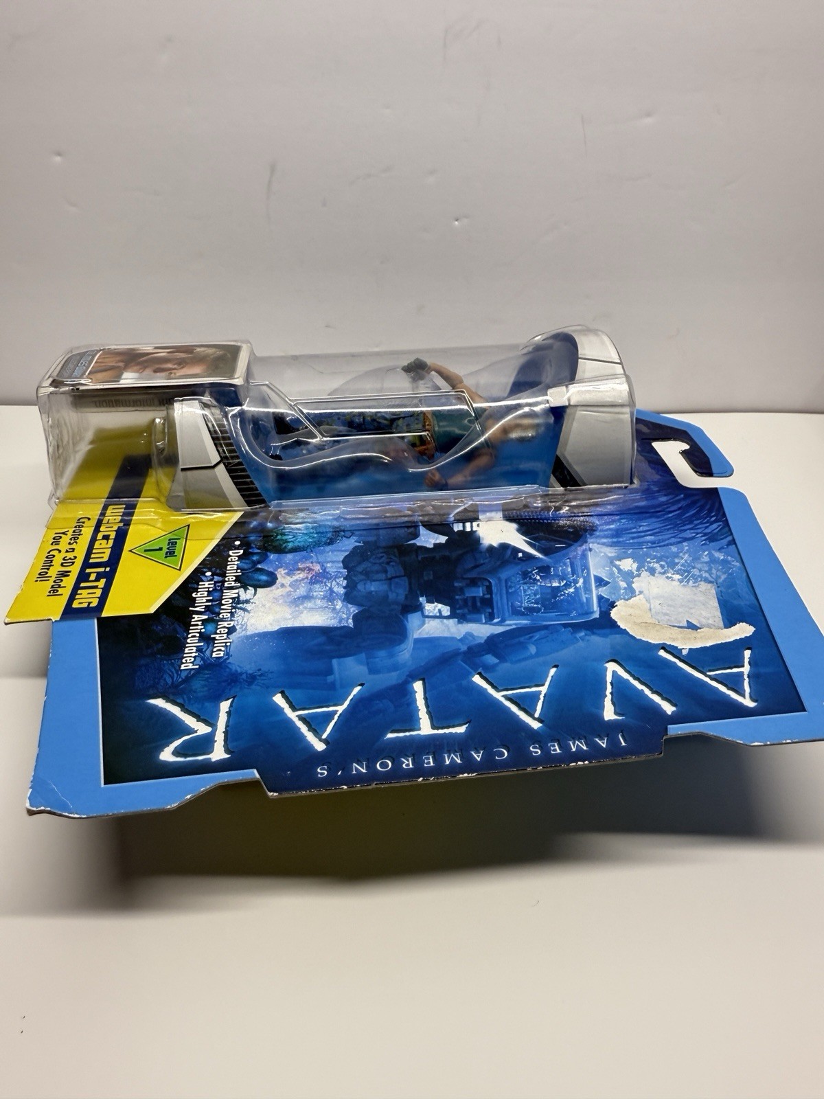 James Cameron Avatar Col. Miles Quaritch 2009 Mattel Figure Webcam i-TAG