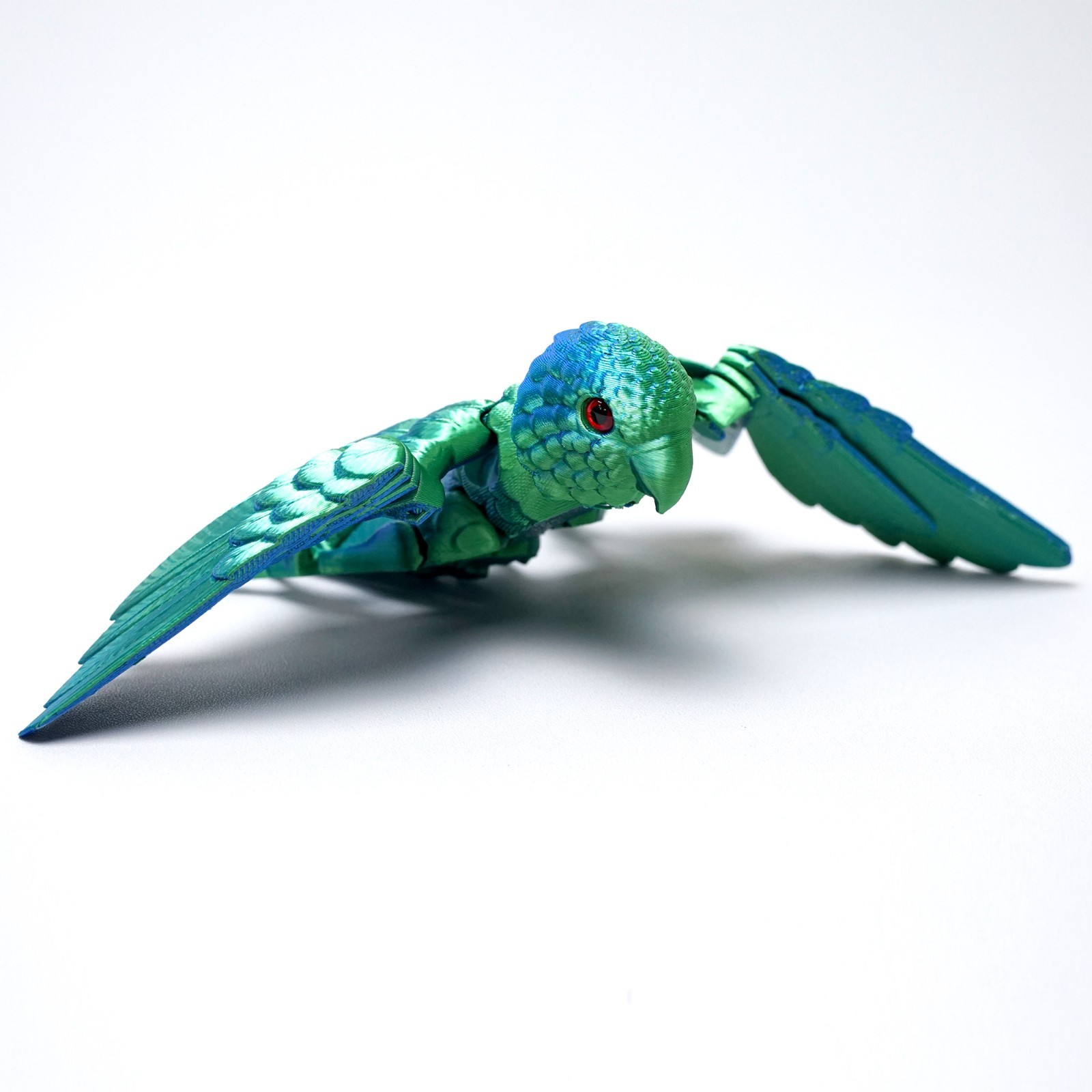 3D Printed Parrot Model,Articulated Animals figure,Fidget Toys Home Decor